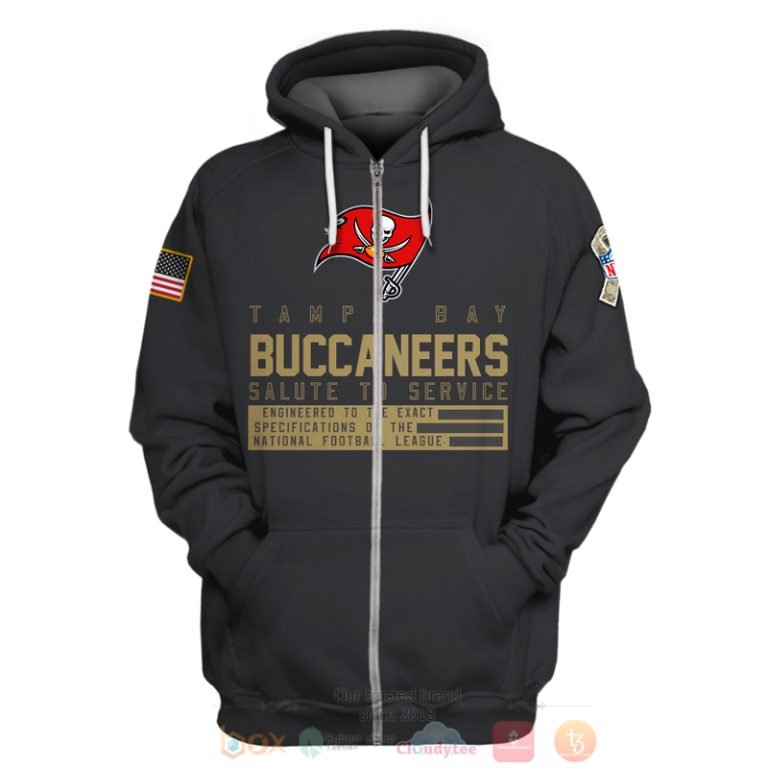 Personalized-Nfl-Tampa-Bay-Buccaneers-Salute-To-Service-Black-3D-Hoodie-Shirt-2