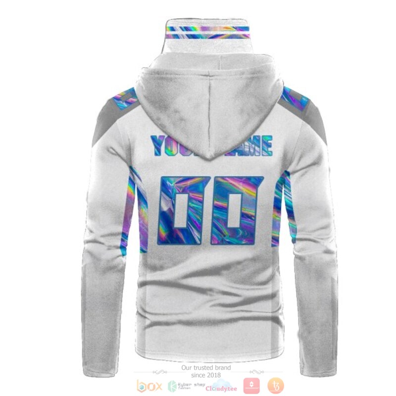 Personalized Nfl Tennessee Titans White Custom 3D Hoodie Mask Personalized Nfl Tennessee Titans White Custom 3D Hoodie Mask