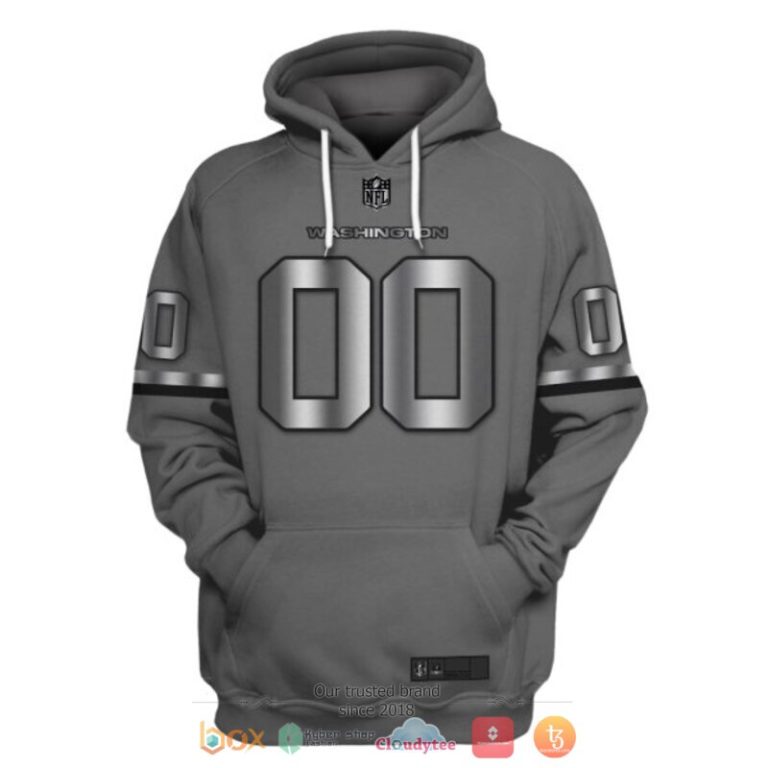 Personalized-Nfl-Washington-Football-Team-Dark-Grey-Custom-3D-Shirt-Hoodie-3