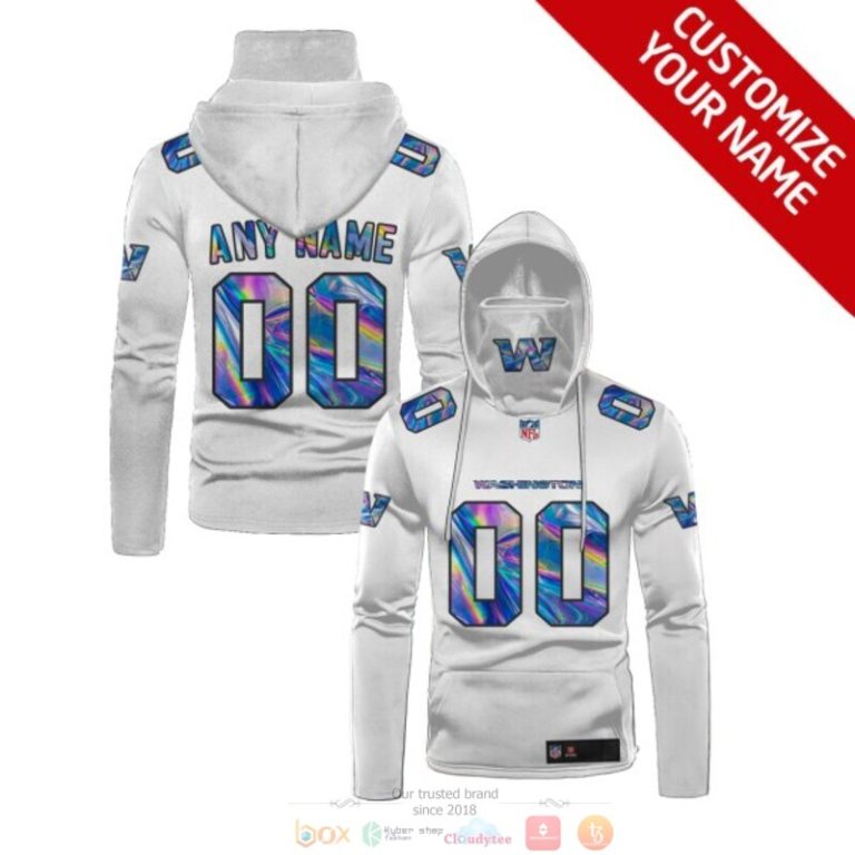 Personalized-Nfl-Washington-Football-Team-White-Custom-3D-Hoodie-Mask-1