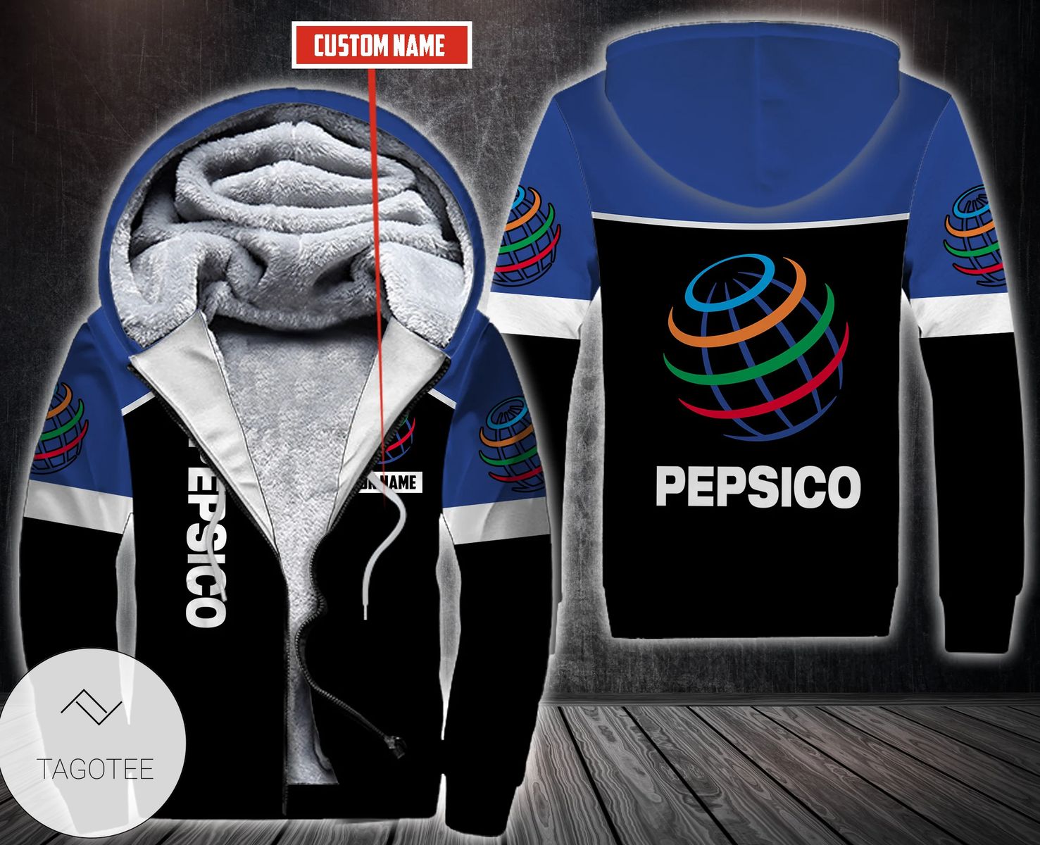 Personalized Pepsico Fleece Hoodie Personalized Pepsico Fleece Hoodie