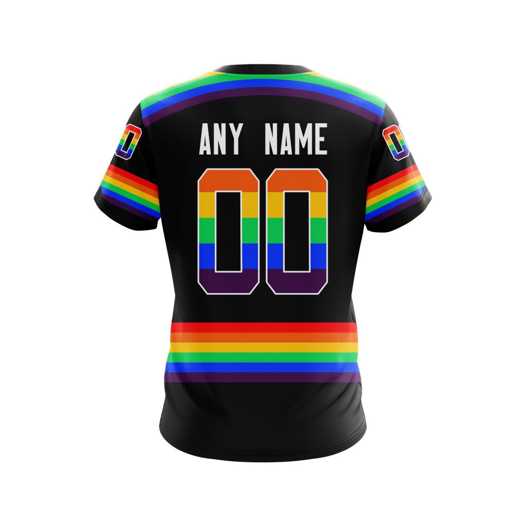 Personalized Philadelphia Flyers Nhl Lgbt Pride 3D Shirt Personalized Philadelphia Flyers Nhl Lgbt Pride 3D Shirt