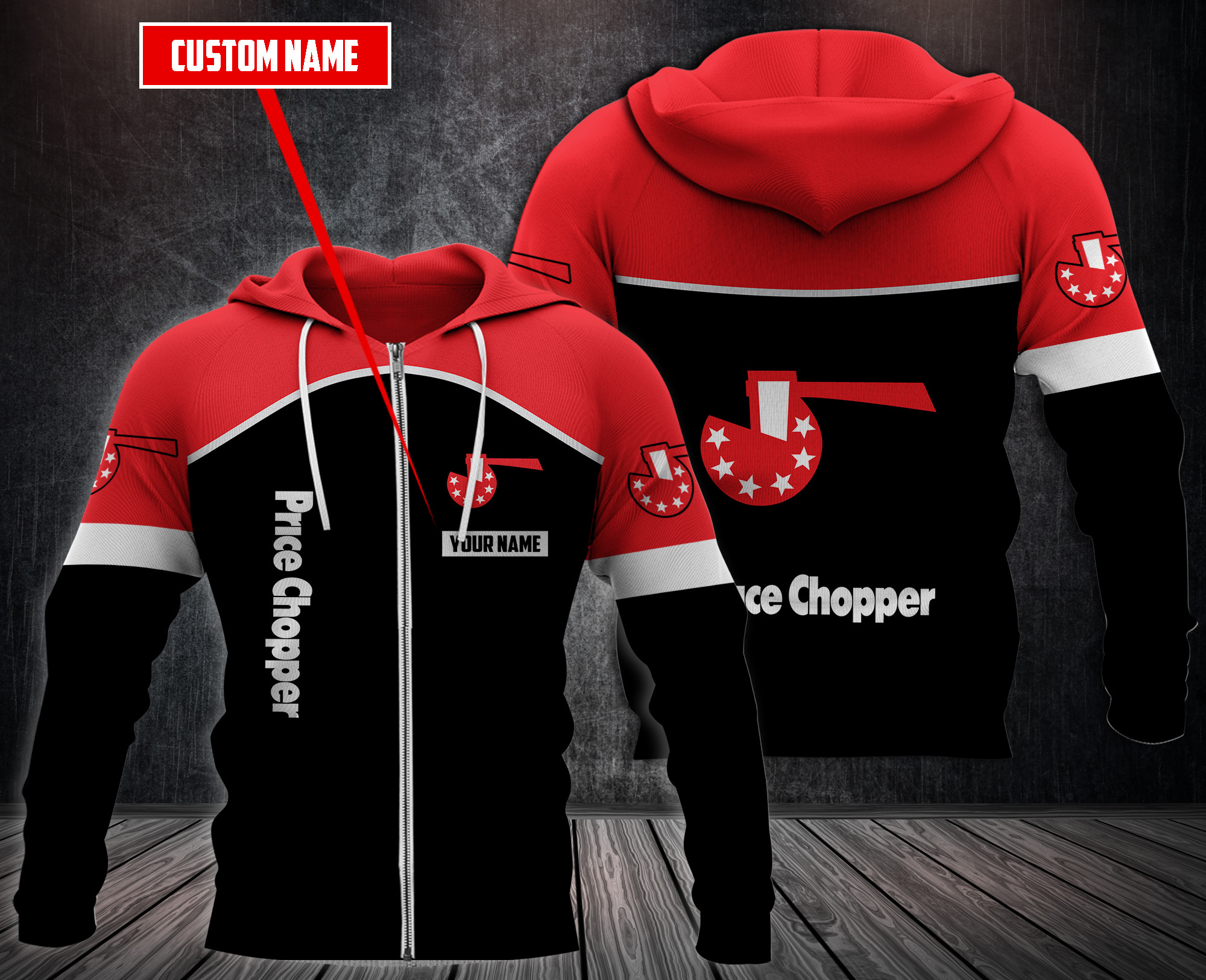 Personalized Price Chopper Supermarkets 3D Fleece Hoodie Personalized Price Chopper Supermarkets 3D Fleece Hoodie