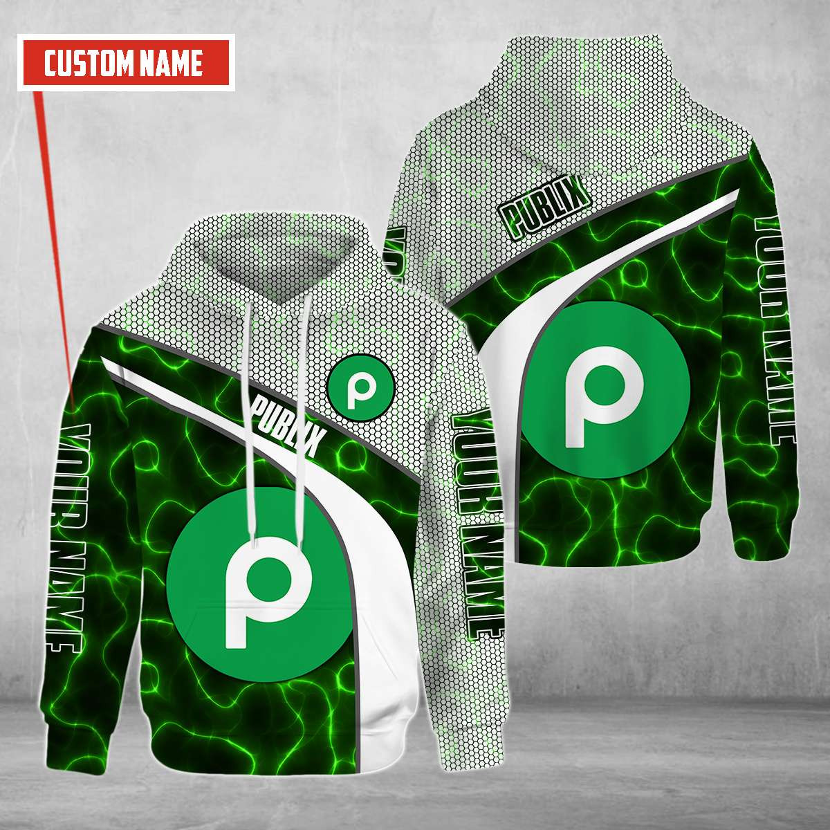 Personalized Publix Custom All Over Print 3D Hoodie Personalized Publix Custom All Over Print 3D Hoodie