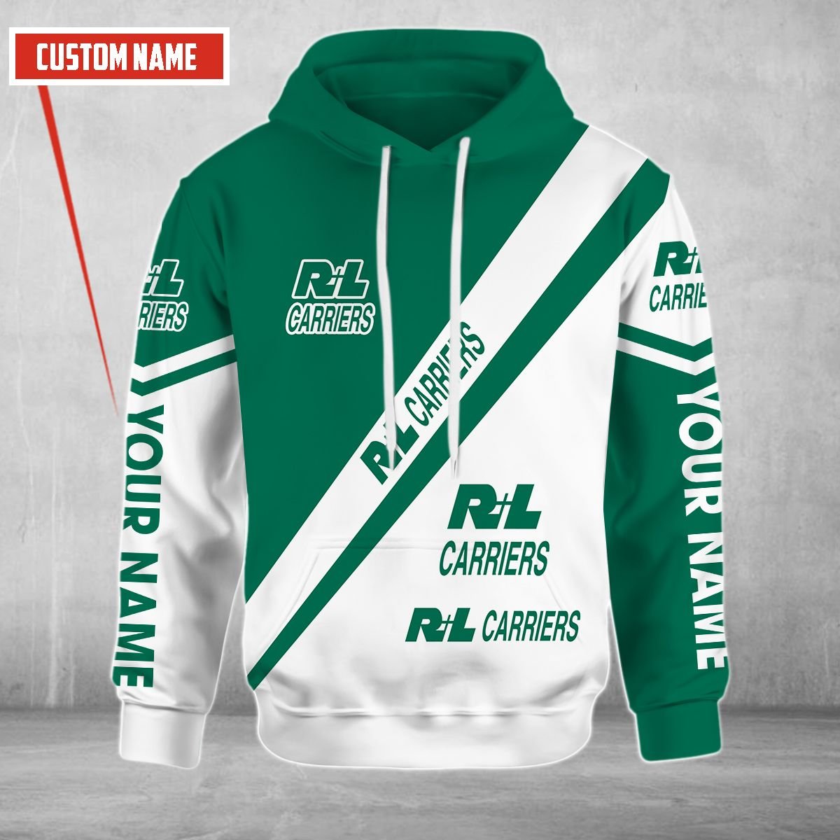 Personalized R+L Carriers Custom 3D Hoodie Personalized R+L Carriers Custom 3D Hoodie