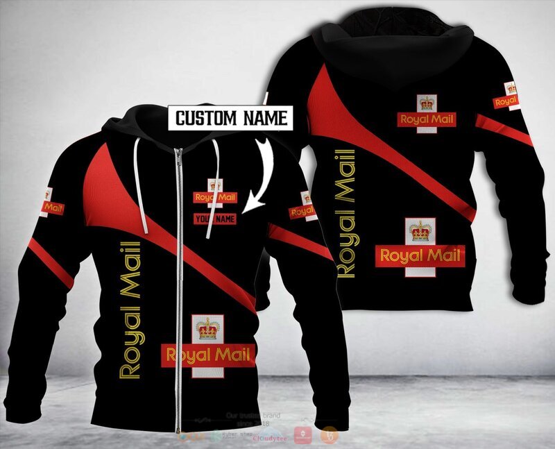 Personalized Royal Mail 3D Hoodie Personalized Royal Mail 3D Hoodie