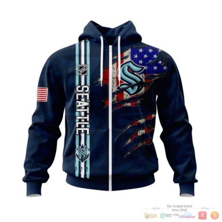 Personalized-Seattle-Kraken-With-American-Flag-3D-Shirt-Hoodie-2