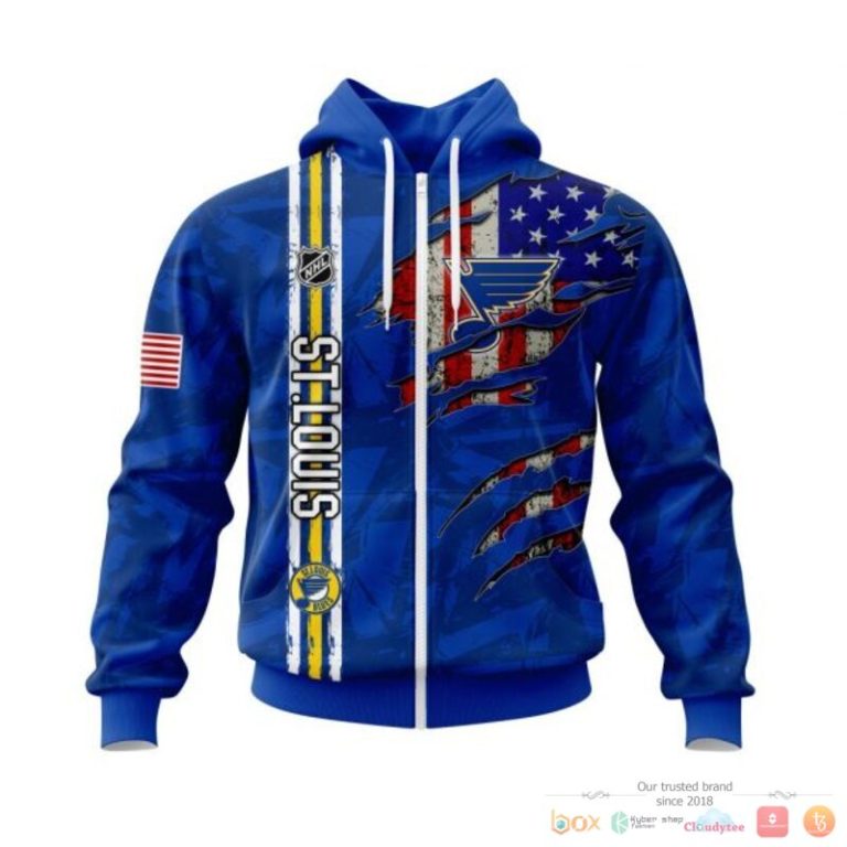 Personalized-St.-Louis-Blues-With-American-Flag-3D-Shirt-Hoodie-2