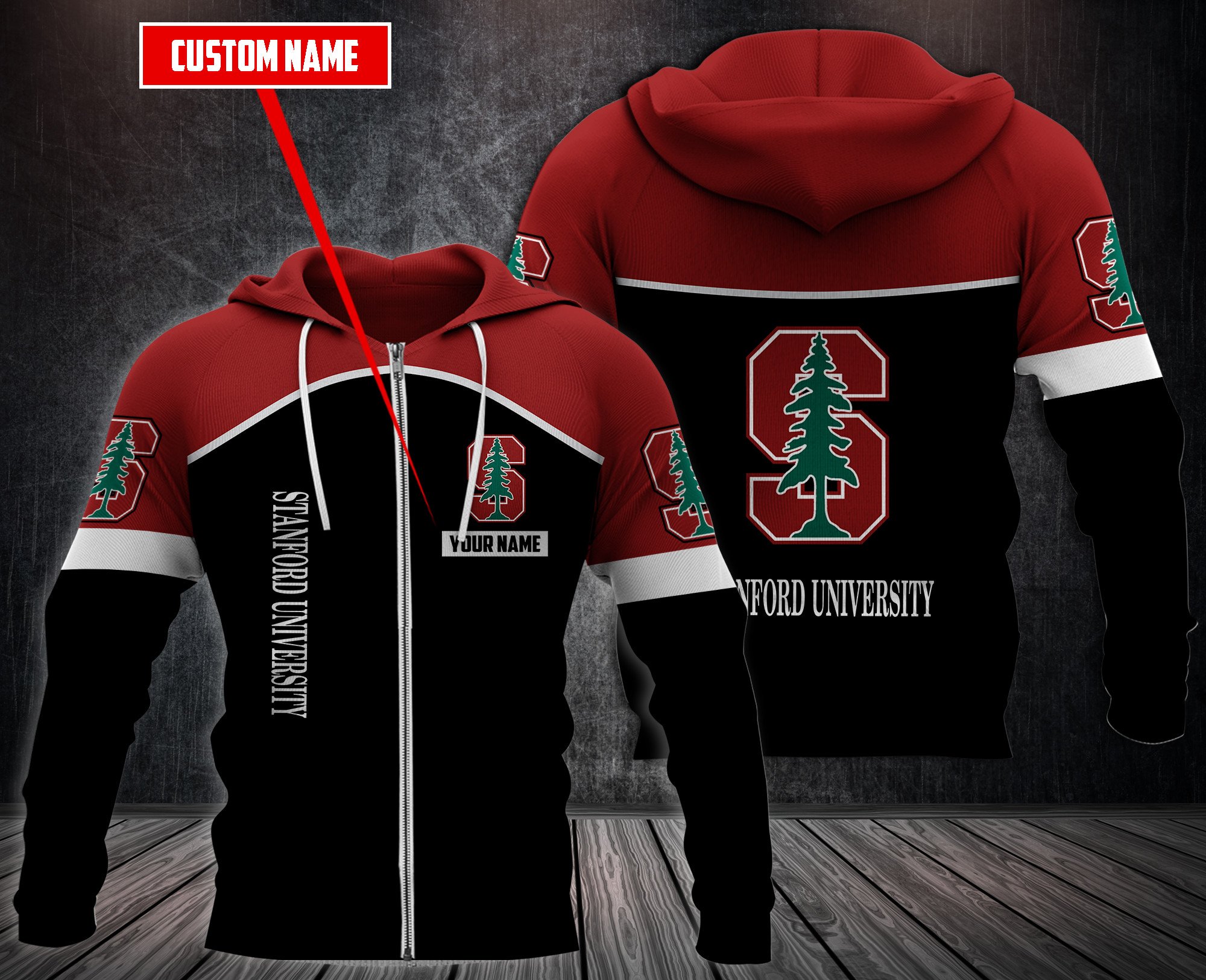 Personalized Stanford University Custom Hoodie Personalized Stanford University Custom Hoodie