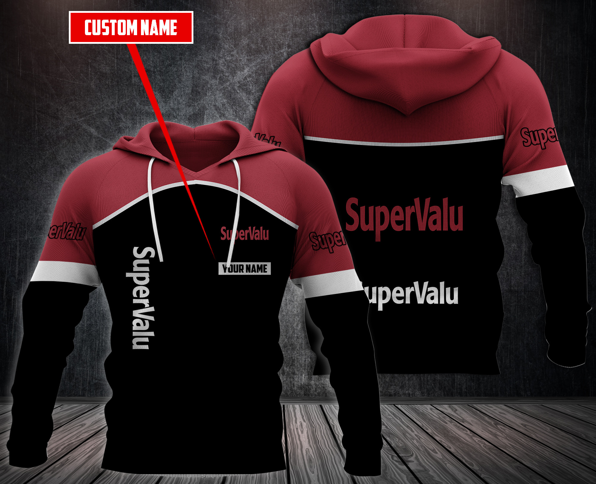 Personalized-Supervalu-3D-Fleece-Hoodie-Hoodie-2