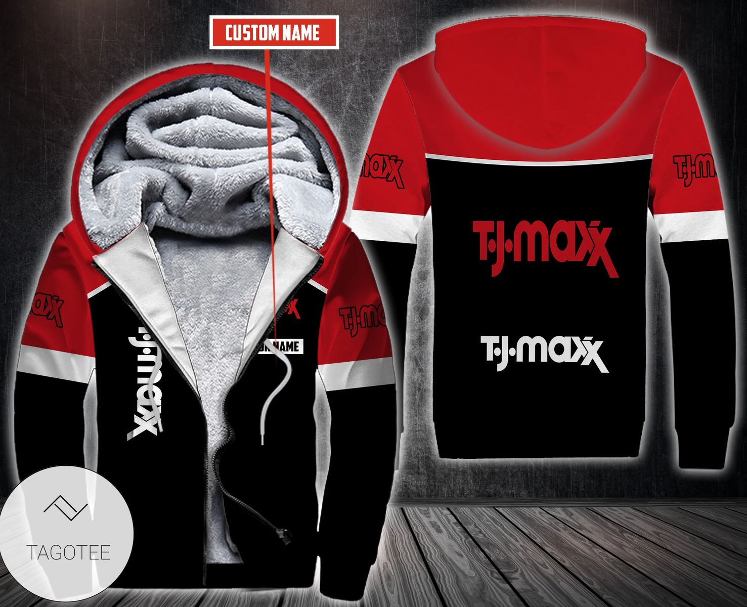 Personalized T.J. Maxx Fleece Hoodie Personalized T.J. Maxx Fleece Hoodie