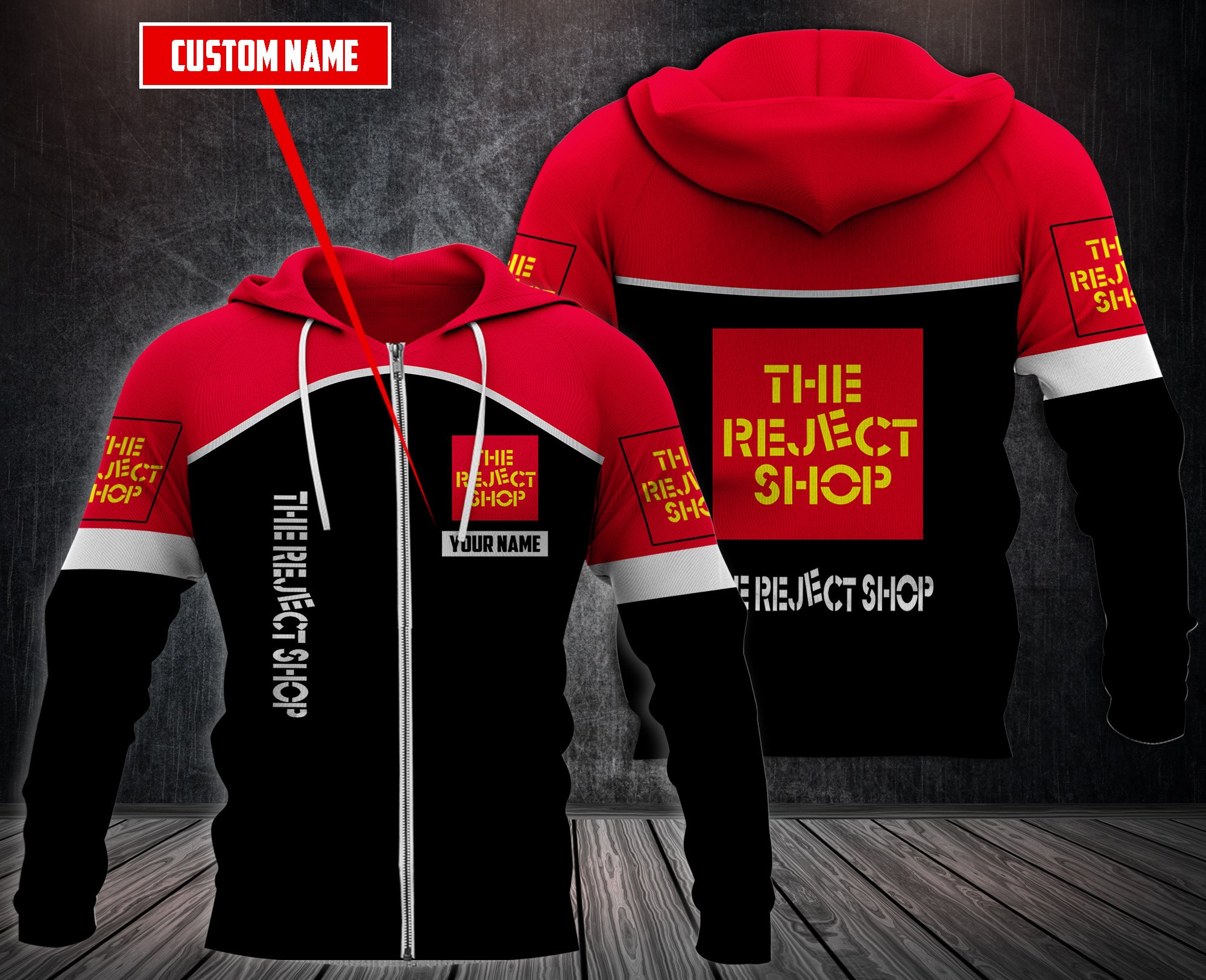 Personalized-The-Reject-Shop-Custom-Hoodie-Fleece-Hoodie-3