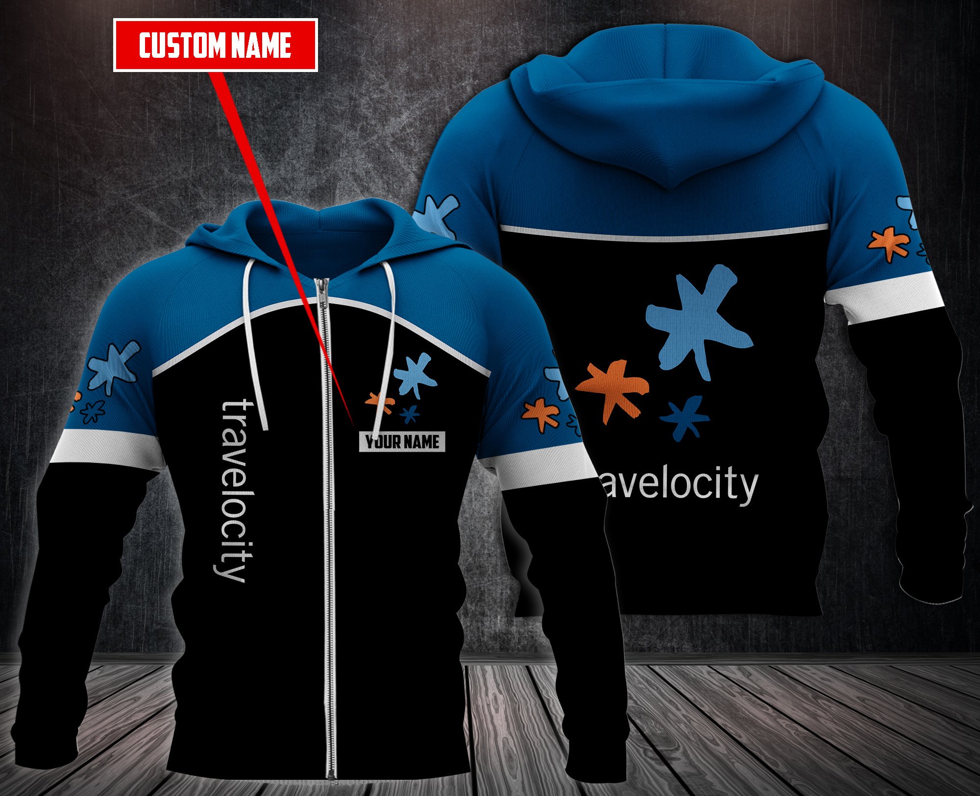 Personalized Travelocity 3D Hoodie Personalized Travelocity 3D Hoodie
