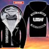 Personalized United Steelworkers Custom All Over Print 3D Fleece Hoodie