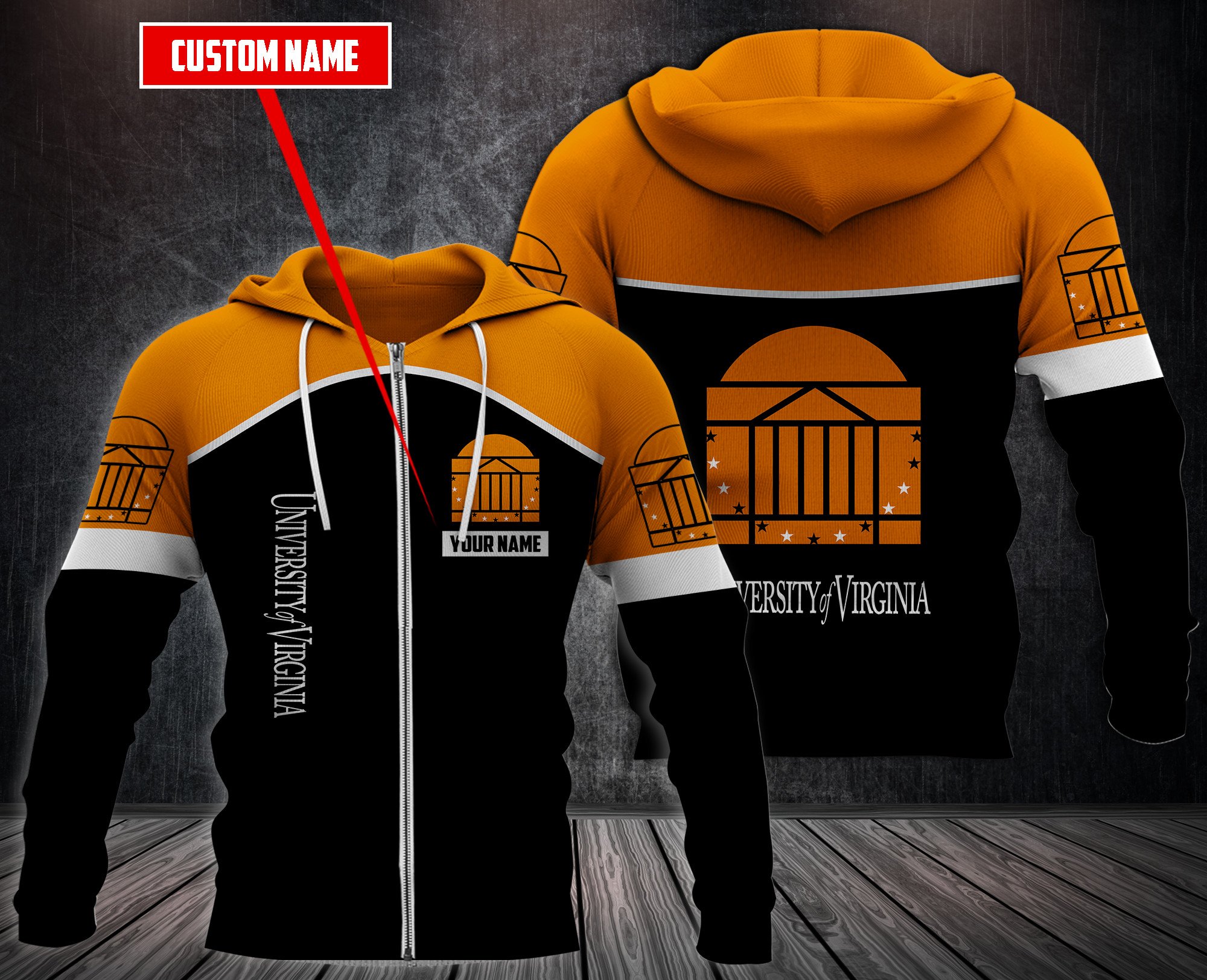 Personalized-University-Of-Virginia-Custom-Hoodie-Fleece-Hoodie-3