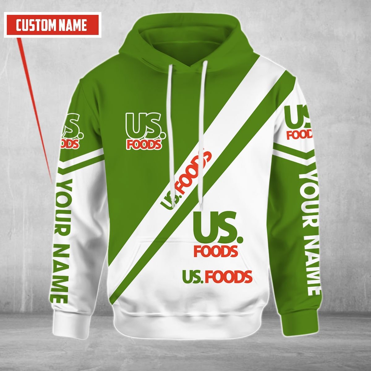Personalized Us Foods Custom 3D Hoodie Personalized Us Foods Custom 3D Hoodie