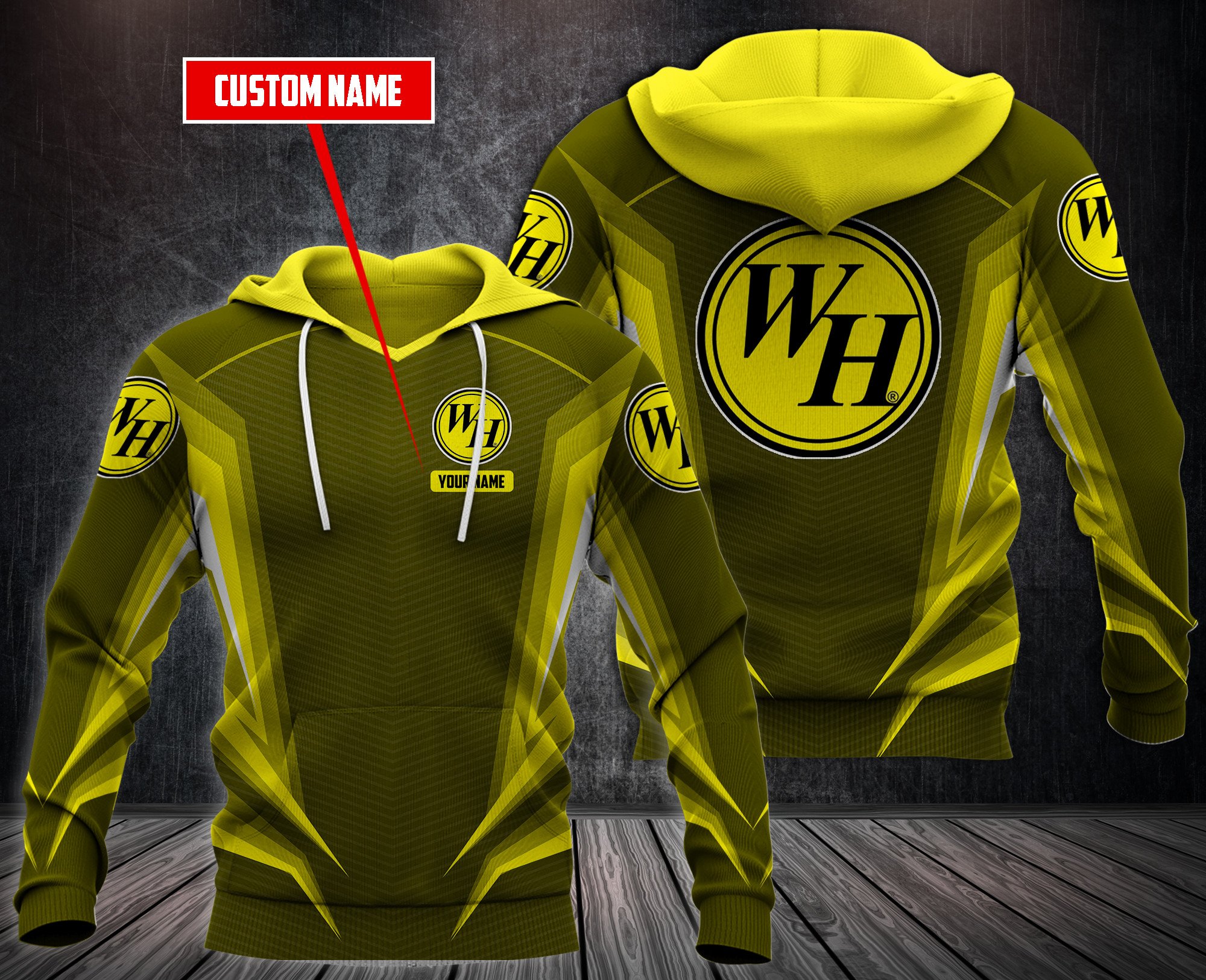 Personalized Waffle House Yellow Custom All Over Print 3D Hoodie Personalized Waffle House Yellow Custom All Over Print 3D Hoodie