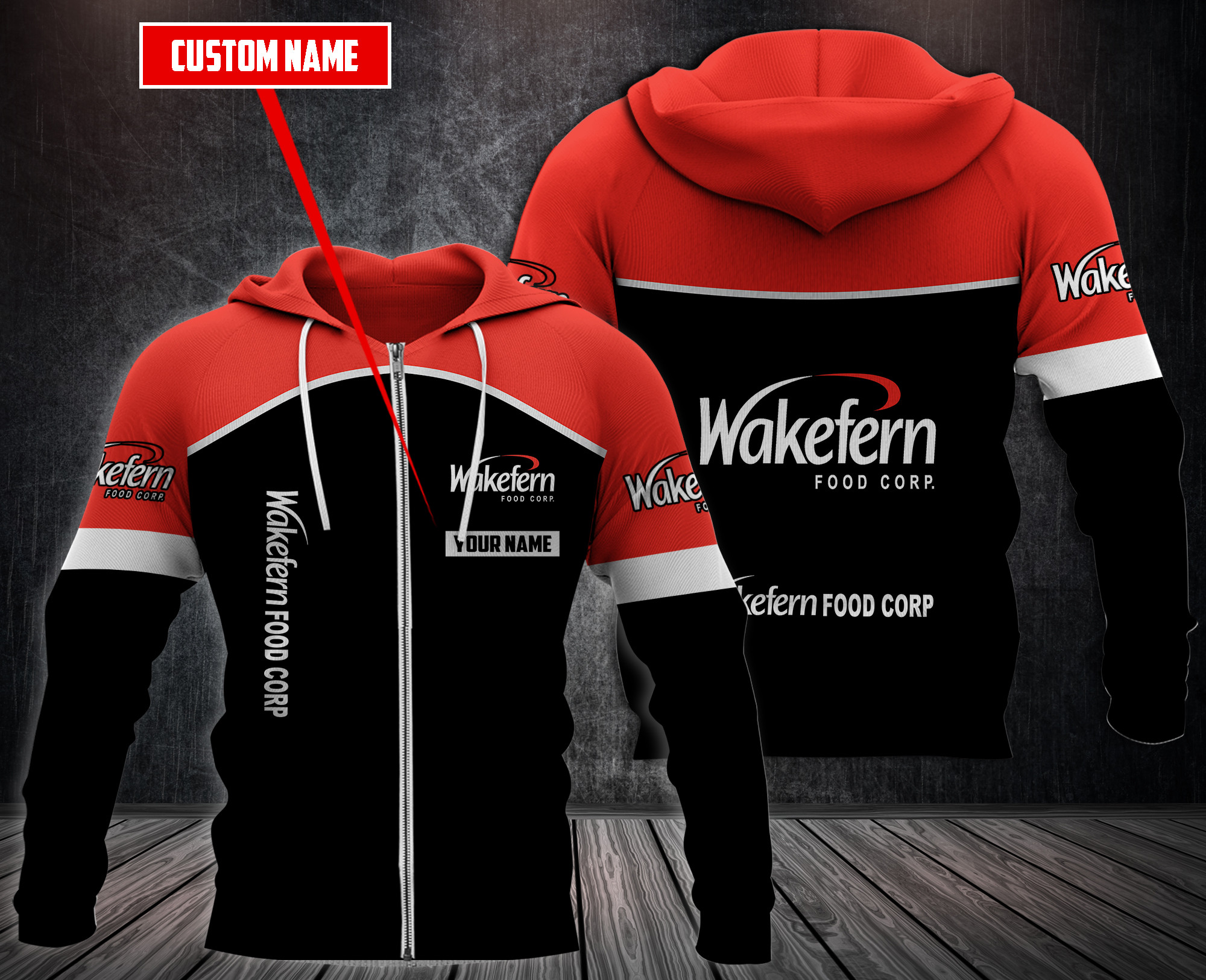 Personalized Wakefern Food Corp 3D Fleece Hoodie Personalized Wakefern Food Corp 3D Fleece Hoodie