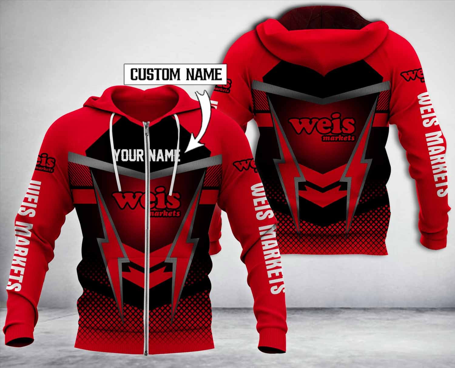 Personalized-Weis-Markets-3D-Fleece-Hoodie-Hoodie-2