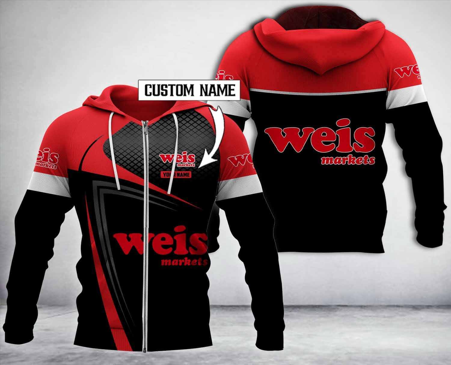 Personalized-Weis-Markets-3D-Hoodie-Zip-Hoodie-2