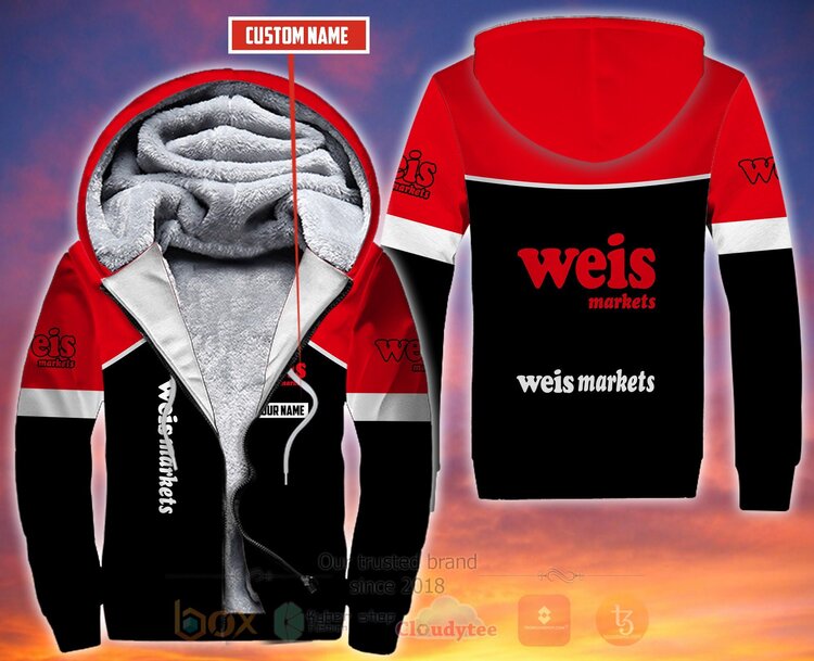 Personalized Weis Markets Fleece Hoodie Personalized Weis Markets Fleece Hoodie