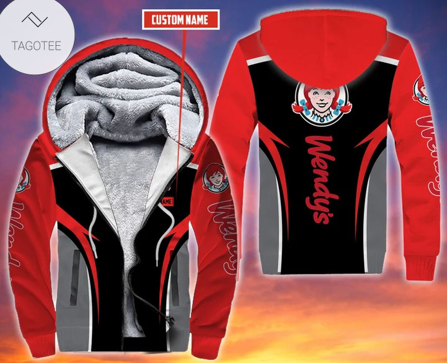 Personalized Wendy’ Fleece Hoodie Personalized Wendy’ Fleece Hoodie