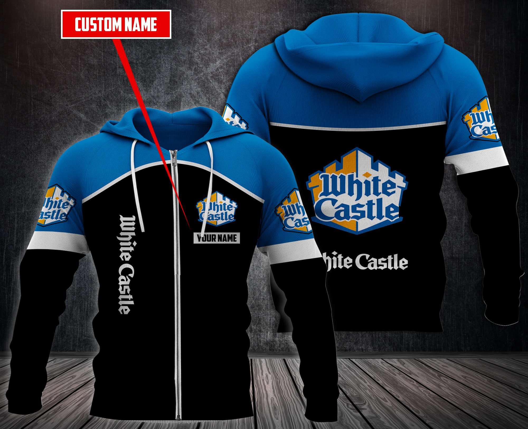 Personalized-White-Castle-3D-Fleece-Hoodie-Hoodie-3