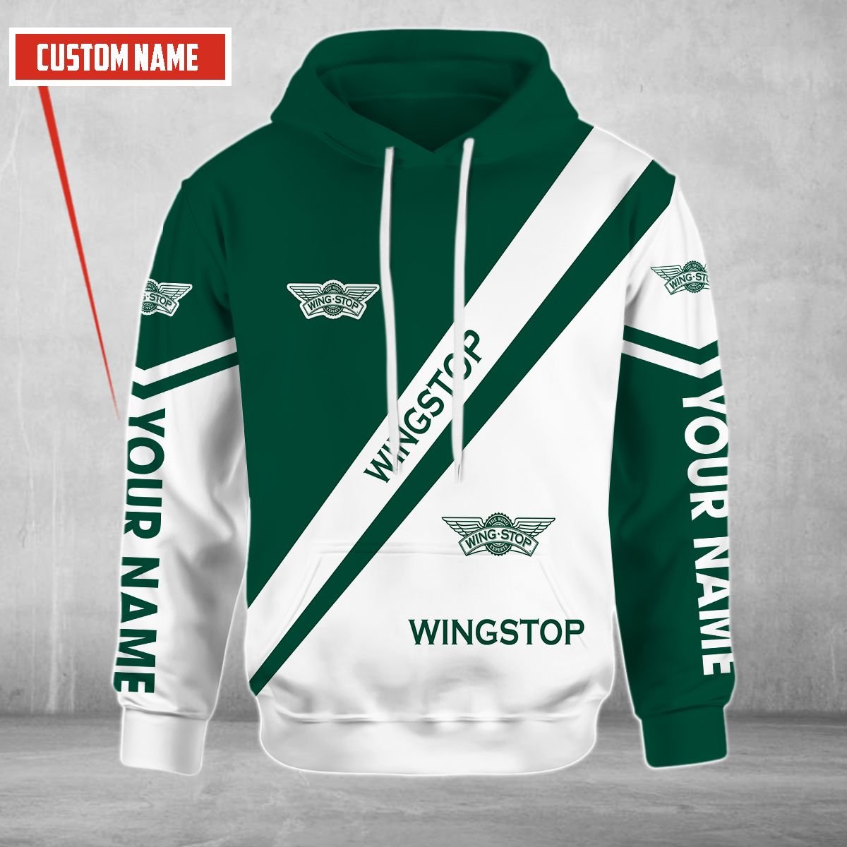 Personalized Wingstop Custom 3D Hoodie Personalized Wingstop Custom 3D Hoodie