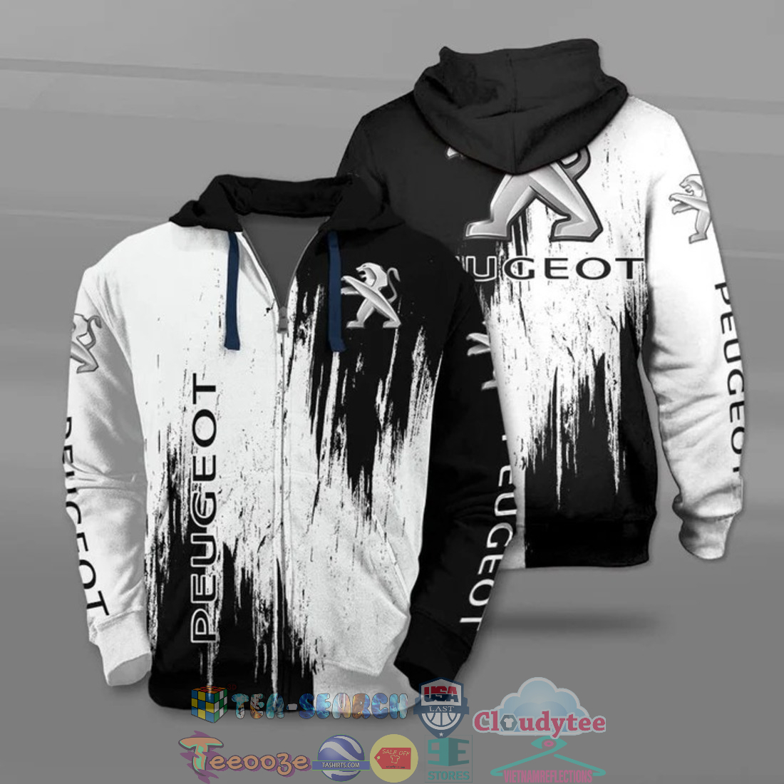 Peugeot Ver 2 All Over Printed T-Shirt Hoodie Peugeot Ver 2 All Over Printed T-Shirt Hoodie
