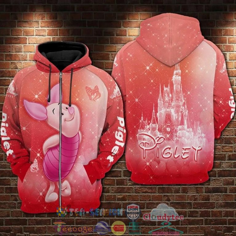 Piglet-Cartoon-Winnie-The-Pooh-3D-Hoodie-2