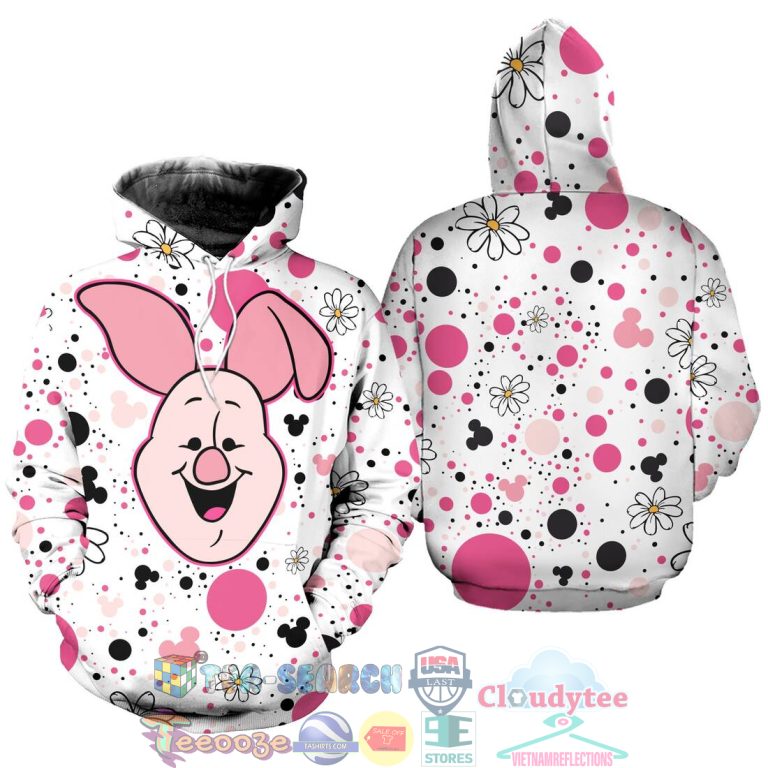 Piglet-Polkadot-Pattern-Disney-Hoodie-3D-1
