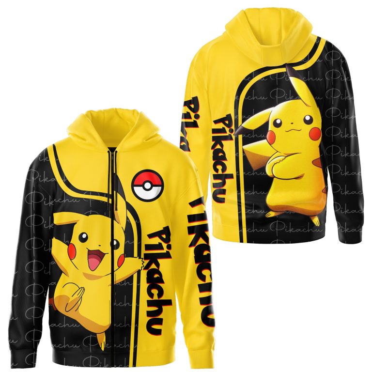 Pokemon-Pikachu-3D-Shirt-Hoodie-2