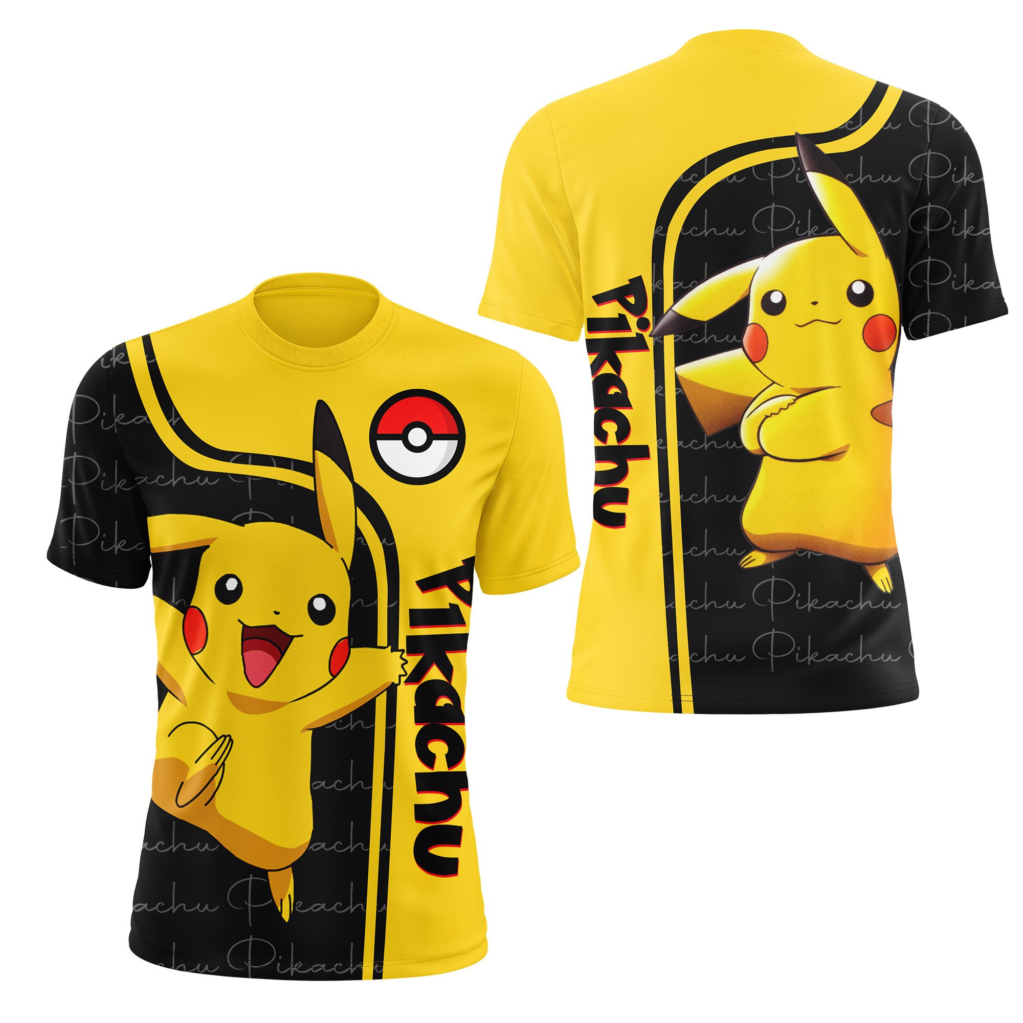 Pokemon Pikachu 3D Shirt Pokemon Pikachu 3D Shirt