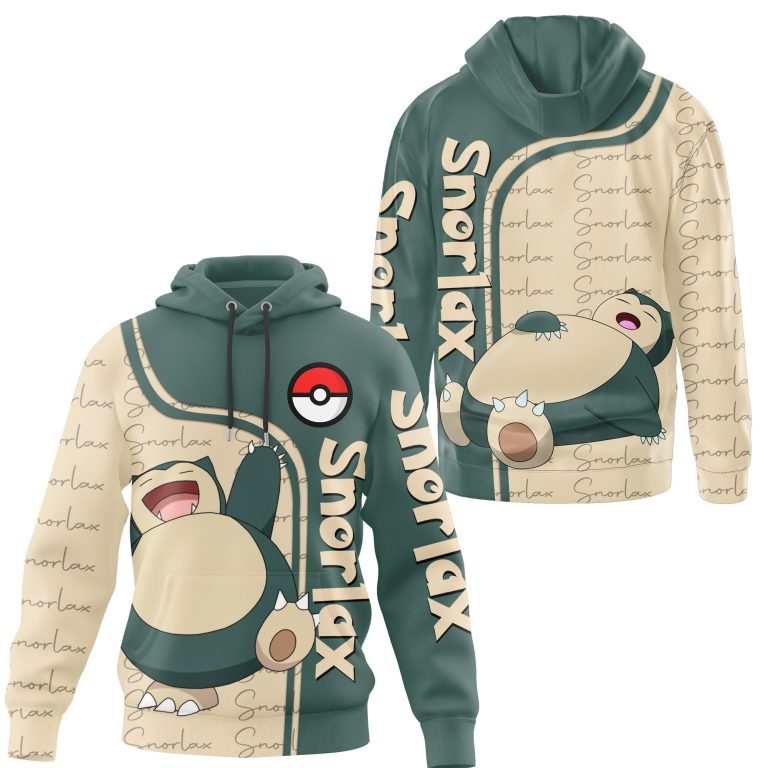 Pokemon-Snorlax-3D-Shirt-Hoodie-3