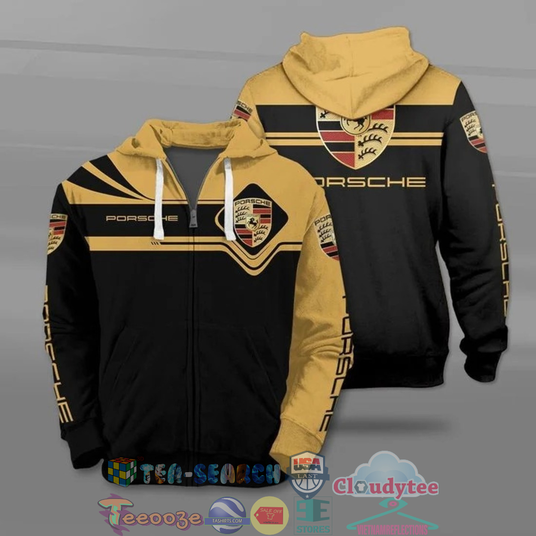 Porsche Ver 1 All Over Printed T-Shirt Hoodie Porsche Ver 1 All Over Printed T-Shirt Hoodie