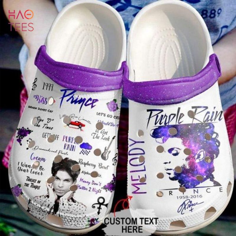 Prince Purple Crocs Clog Shoes Prince Purple Crocs Clog Shoes