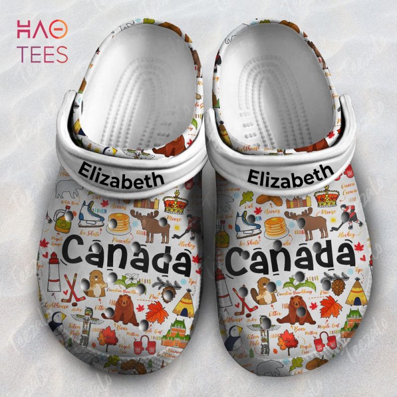 Proud Canadian Symbols Personalized Crocs Shoes Proud Canadian Symbols Personalized Crocs Shoes