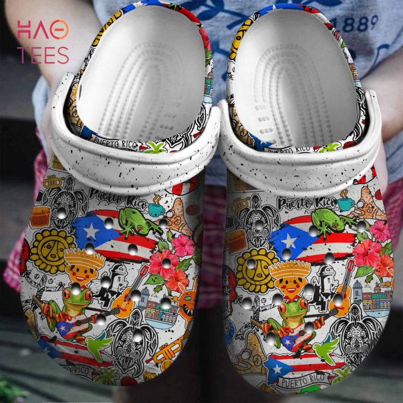 Puerto Rican Symbols Crocs Shoes Puerto Rican Symbols Crocs Shoes