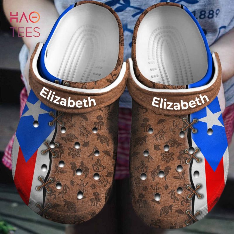 Puerto Rico Flag Connect Symbols Crocs Shoes Puerto Rico Flag Connect Symbols Crocs Shoes