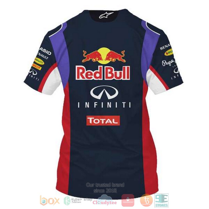 Red Bull Infiniti 3Eox 3D Shirt Red Bull Infiniti 3Eox 3D Shirt