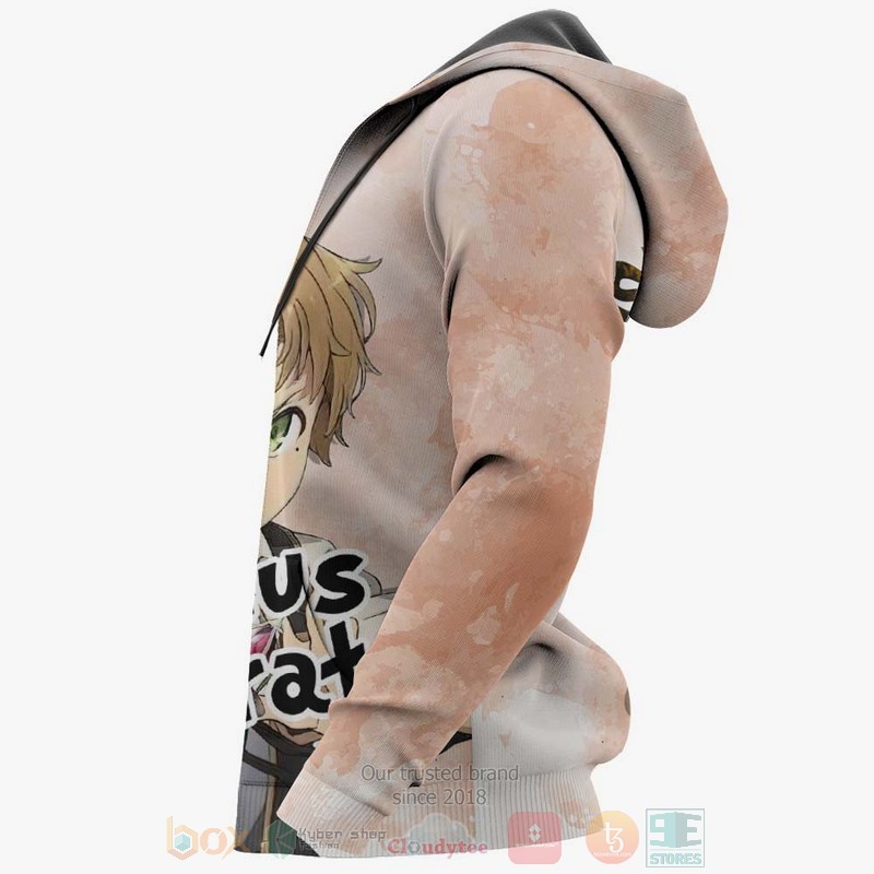 Rudeus Greyrat Custom Mushoku Tensei Anime 3D Hoodie Rudeus Greyrat Custom Mushoku Tensei Anime 3D Hoodie