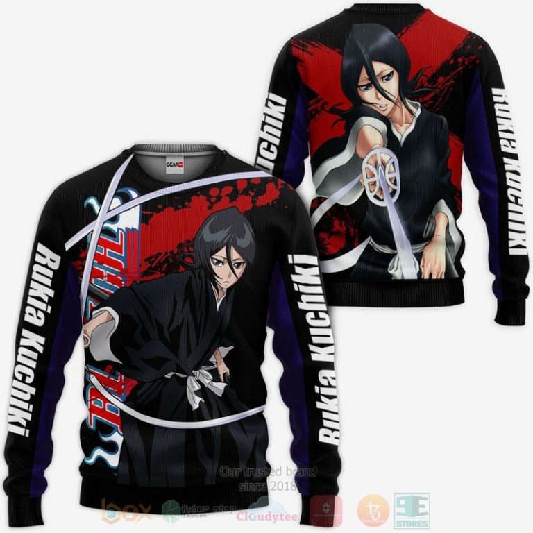 Rukia-Kuchiki-Bleach-Anime-3D-Hoodie-Bomber-Jacket-2