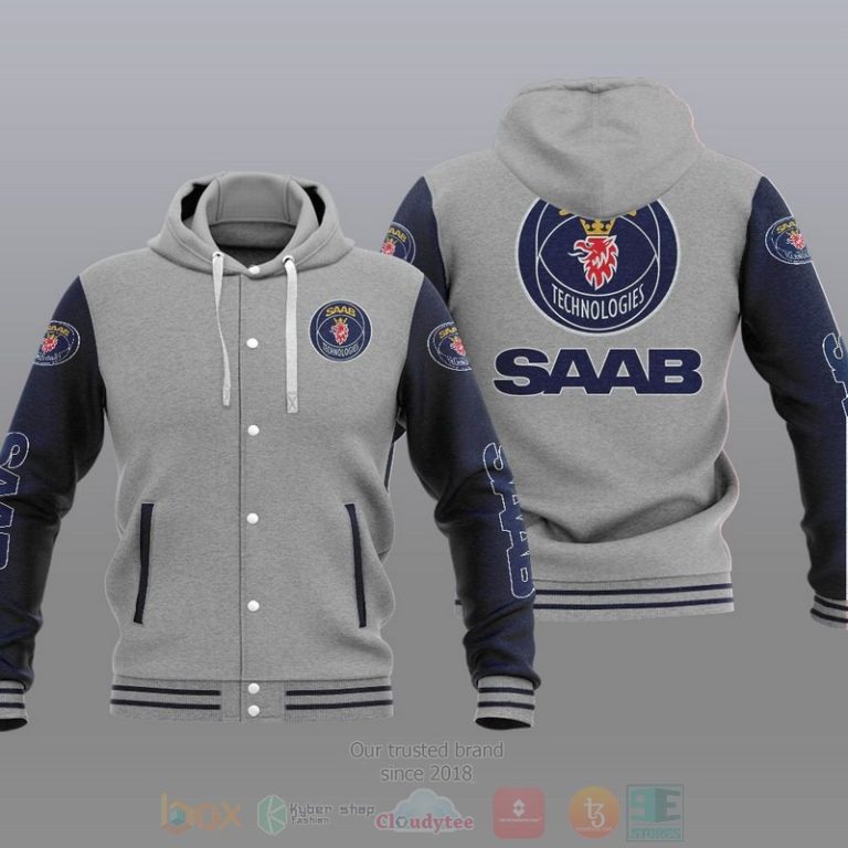 Saab-Automobile-Car-Baseball-Jacket-Hoodie-2