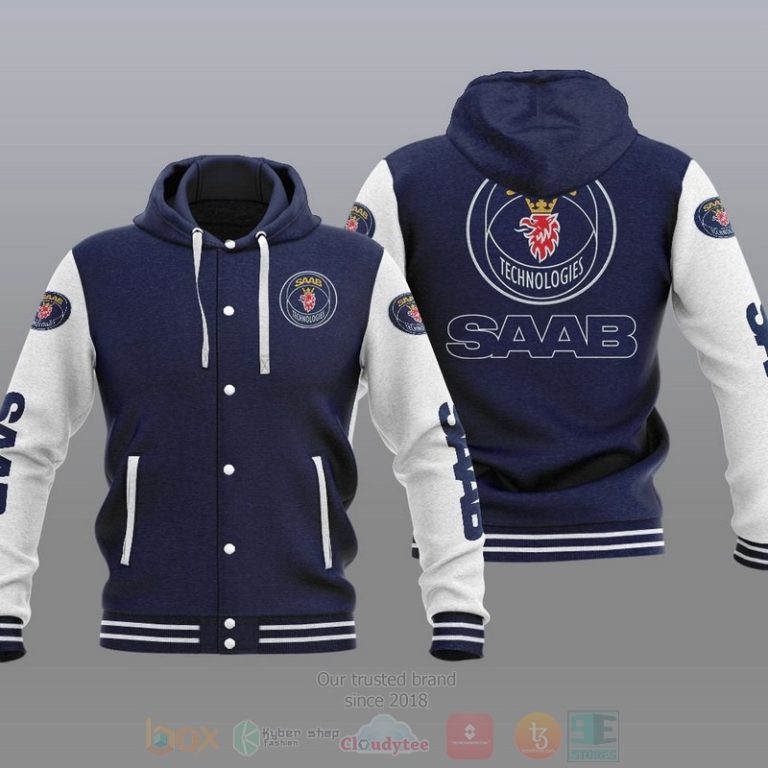 Saab-Automobile-Car-Baseball-Jacket-Hoodie-3