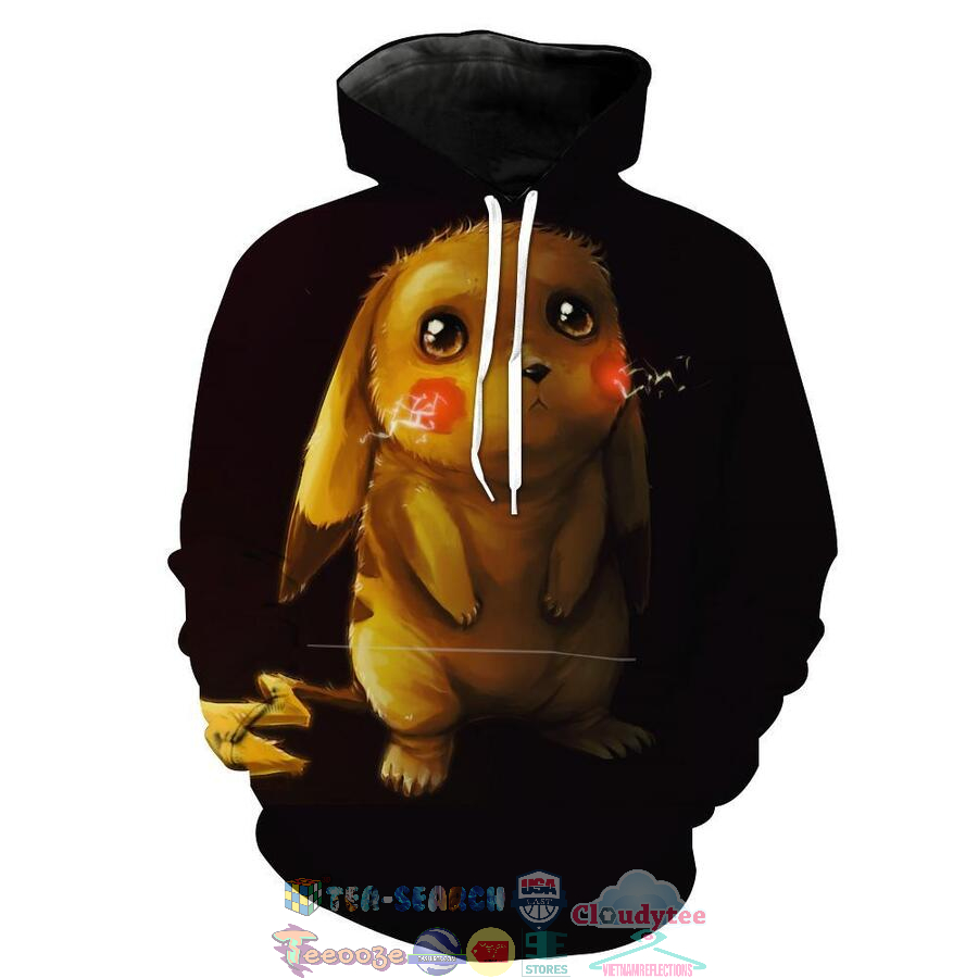 Sad Pikachu Pokemon Hoodie 3D Sad Pikachu Pokemon Hoodie 3D