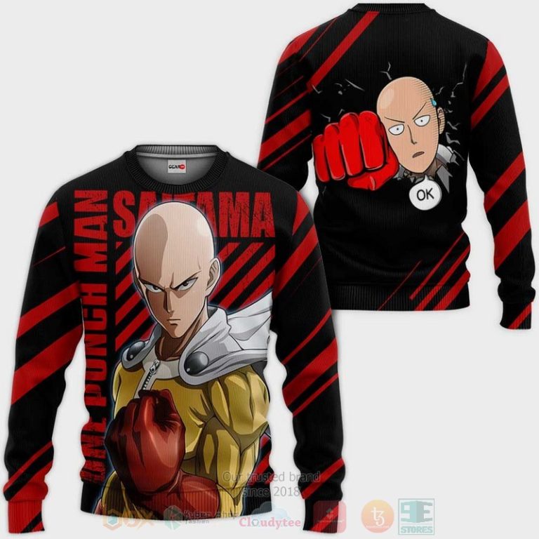 Saitama-One-Punch-Man-Anime-3D-Hoodie-Bomber-Jacket-2