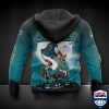 San Jose Sharks Nhl Halloween All Over Printed Hoodie