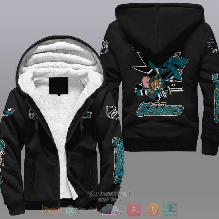 San-Jose-Sharks-Nhl-Tom-And-Jerry-Fleece-Hoodie-1