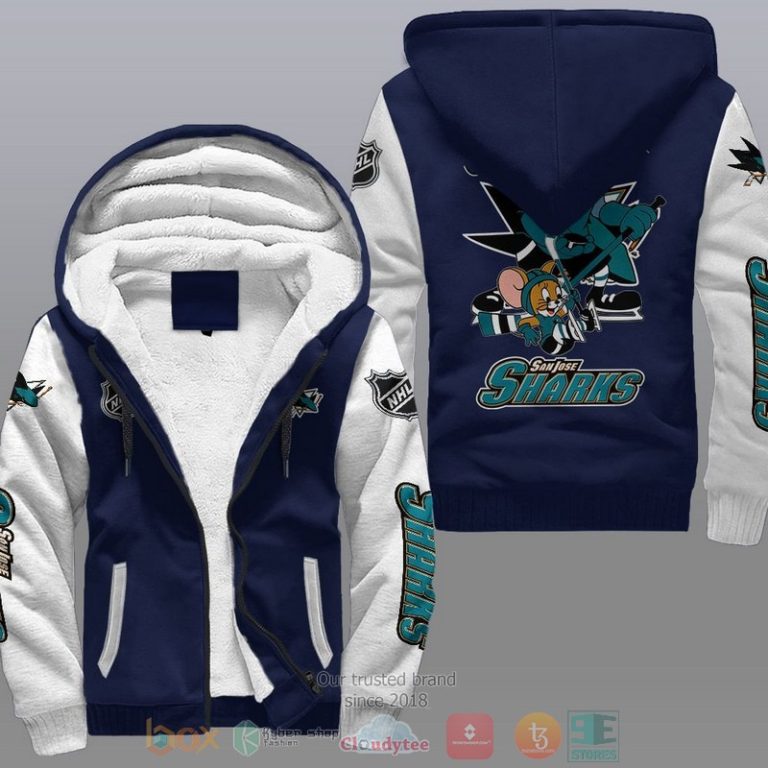 San-Jose-Sharks-Nhl-Tom-And-Jerry-Fleece-Hoodie-3