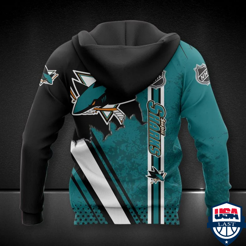 San Jose Sharks Nhl Ver 3 All Over Printed Hoodie San Jose Sharks Nhl Ver 3 All Over Printed Hoodie